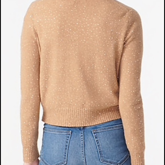 J crew v- neck sparkle cardigan sweater (NEW) - Picture 2 of 15